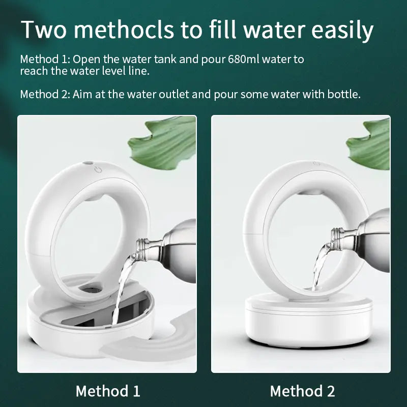 Humidificateur antigravité