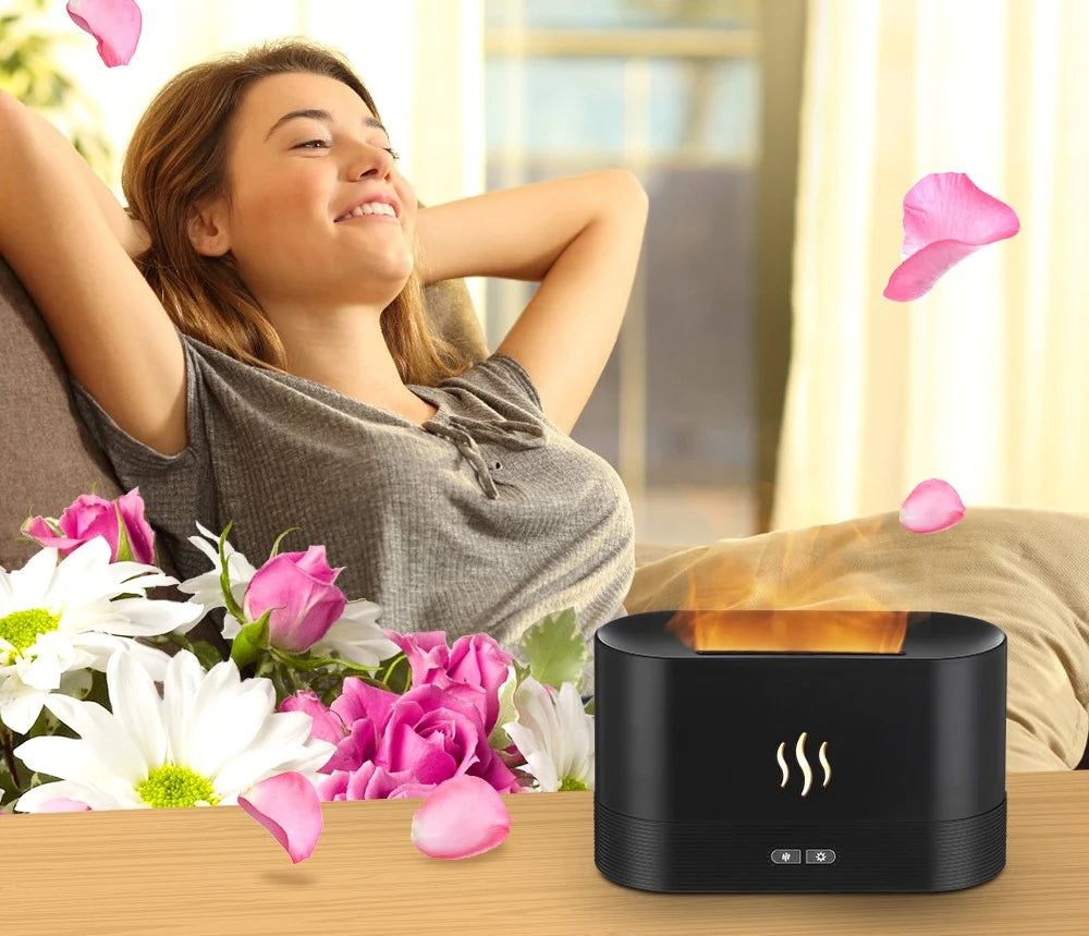 Humidificateur Diffuseur de Flamme de Simulation