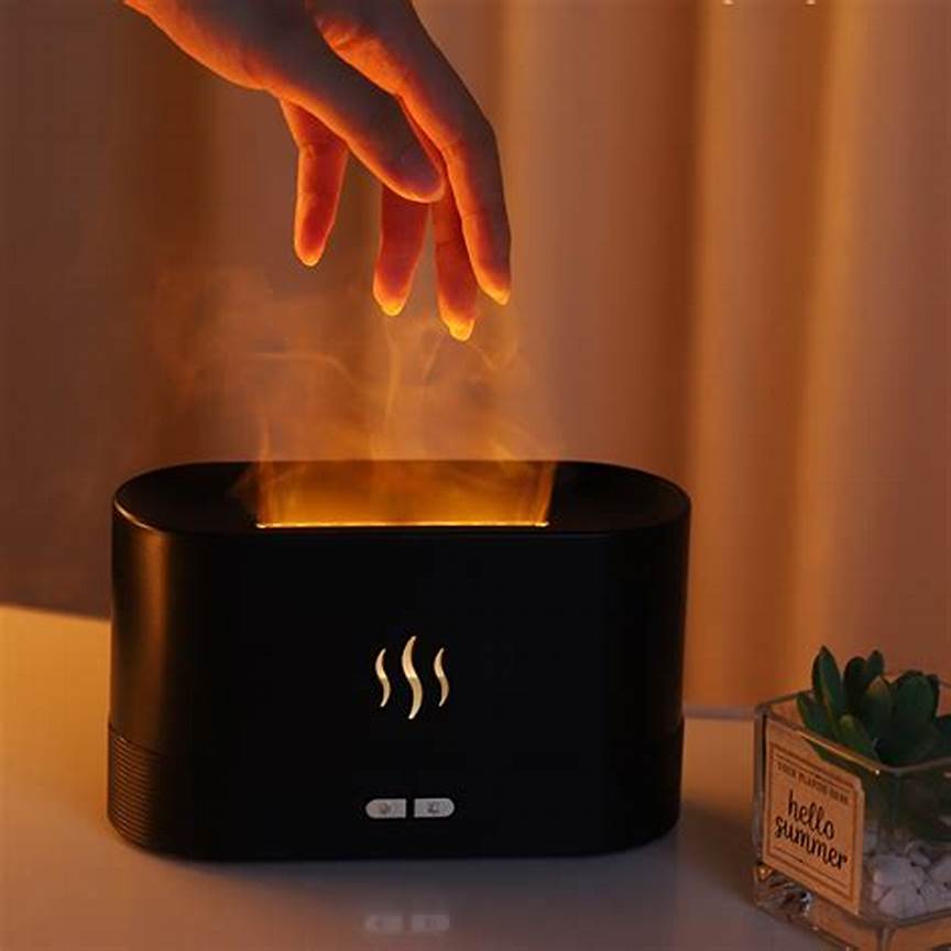 Humidificateur Diffuseur de Flamme de Simulation