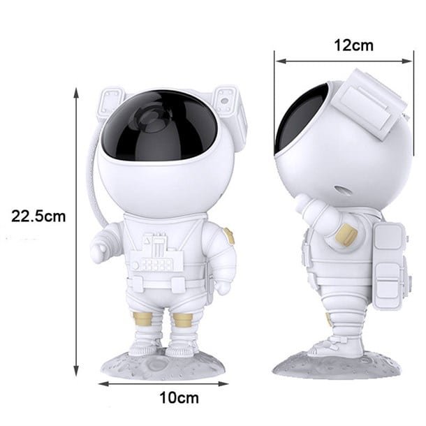 Astronaute projecteur galaxie
