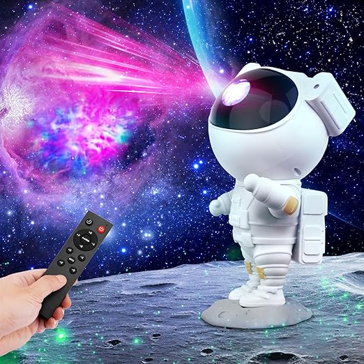 Astronaute projecteur galaxie – BRAYNTH